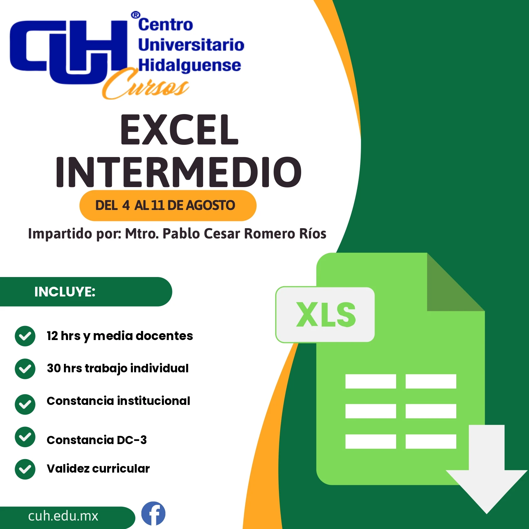 Curso Intermedio en Excel