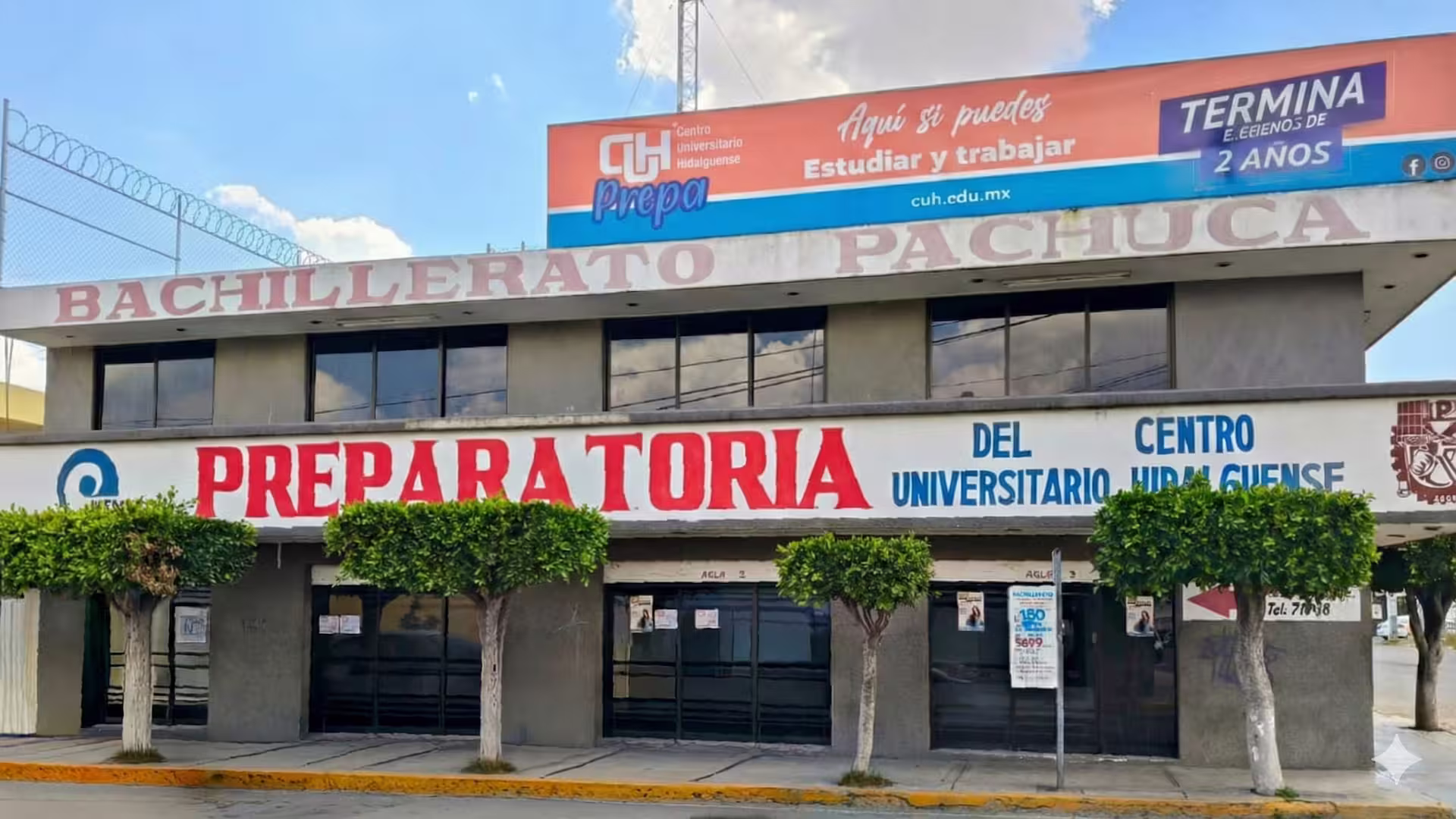 Fachada Preparatoria CUH